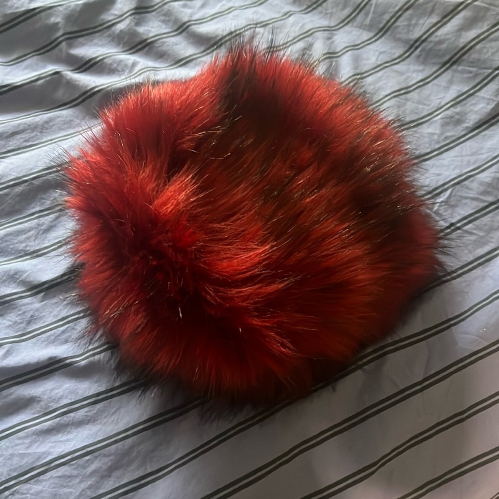 Cute faux fur hat